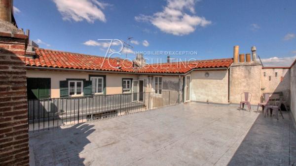 VENDU – TOULOUSE SAINT-GEORGES – HYPER CENTRE – 4 PIÈCES – GRANDE TERRASSE