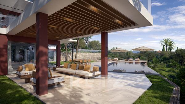 Villa neuve vue panoramique mer et montagnes