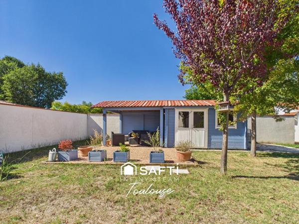 CALME BEAUX VOLUMES ET PARCELLE DE 1200 M²