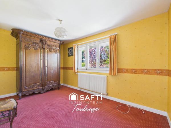 CALME BEAUX VOLUMES ET PARCELLE DE 1200 M²