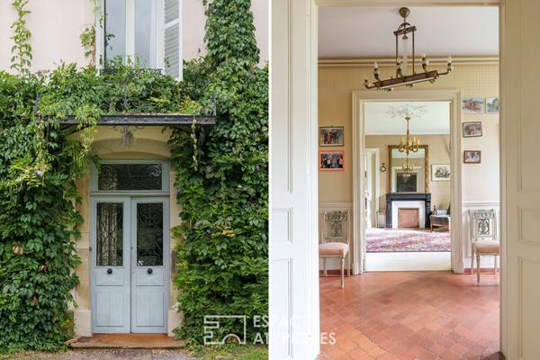 Propriété de caractère et son parc arboré