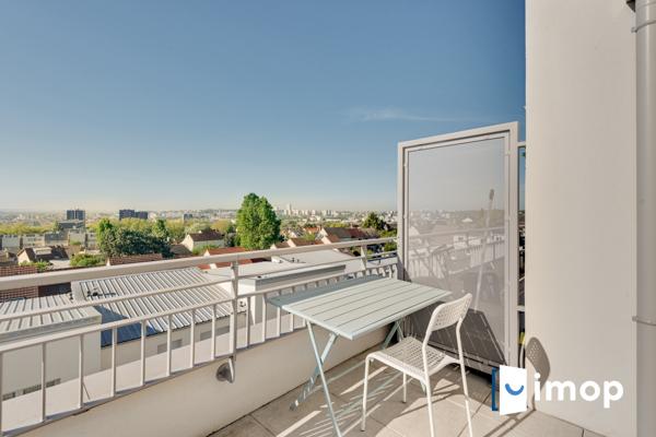 Lumineux T2 de 43m2 avec balcons et parking