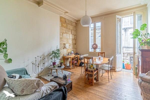Appartement à vendre 252 000 € Bordeaux 2 p 52 m² DPE E