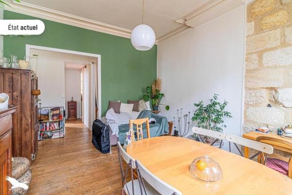 Appartement à vendre 252 000 € Bordeaux 2 p 52 m² DPE E
