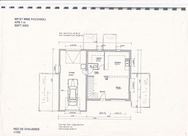 Maison  6 pièce(s) 179 m2