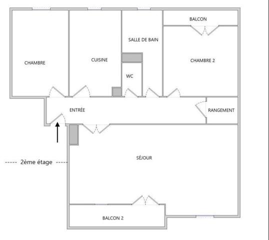 Vente / Appartement T3 à Vallauris (06220)