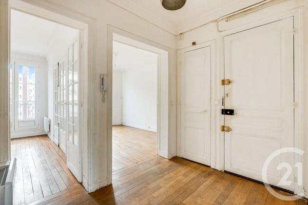 Appartement F3 à vendre  3 pièces - 46 m 2   PARIS  - 75020