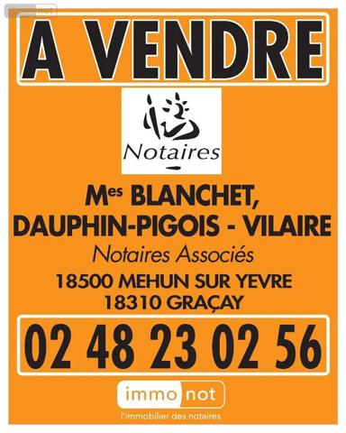 Achat - Terrain à bâtir Graçay 18310 2120 m 2 2120 m 2