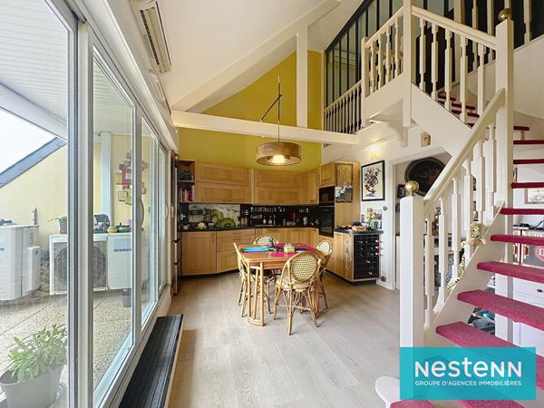 APPARTEMENT DUPLEX 3 CHAMBRES AVEC TERRASSE SAINT BRIEUC CENTRE