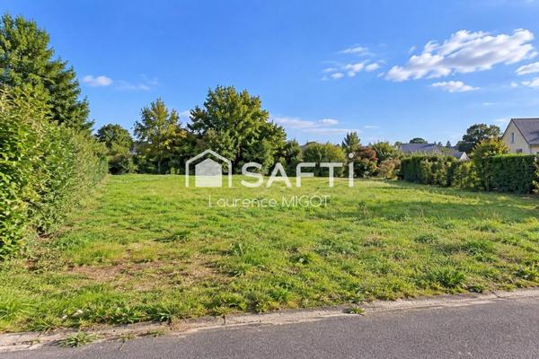 Terrain à bâtir de 816 m² avec puits
