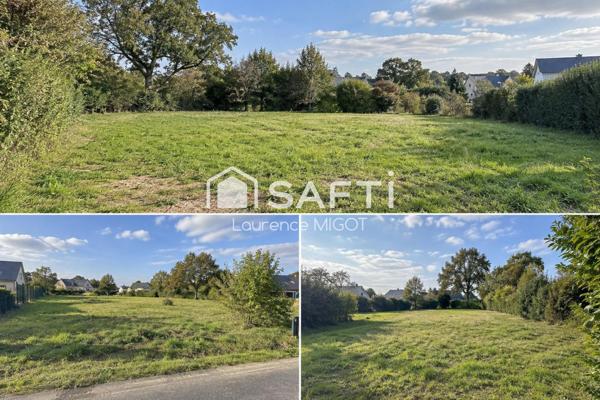 Terrain à bâtir de 816 m² avec puits