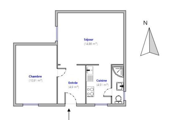 Appartement à vendre 3 pièces 37 m² Sainte-Maxime