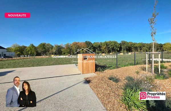 CHARTRES - CHAMPHOL JOLI TERRAIN VIABILISE A BATIR DE 425 m²