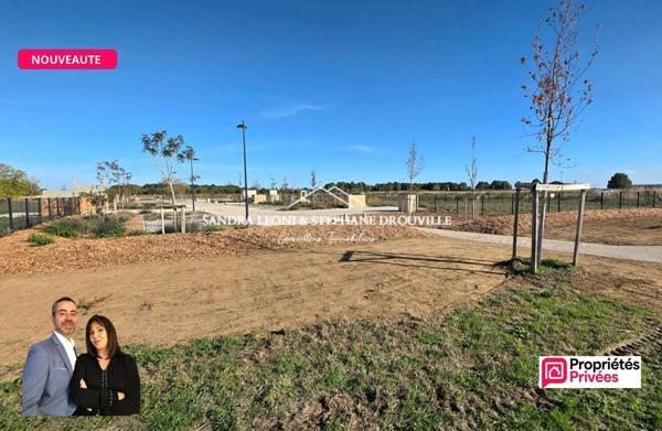 CHARTRES - CHAMPHOL JOLI TERRAIN VIABILISE A BATIR DE 425 m²