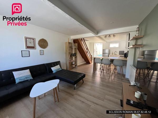 Maison de ville Meschers Sur Gironde 51 m2  avec patio sans travaux