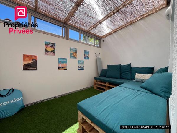 Maison de ville Meschers Sur Gironde 51 m2  avec patio sans travaux
