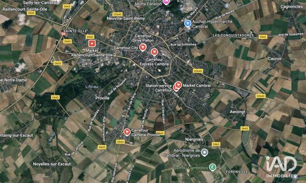 Murs commerciaux  à vendre 1 800 m² Cambrai
