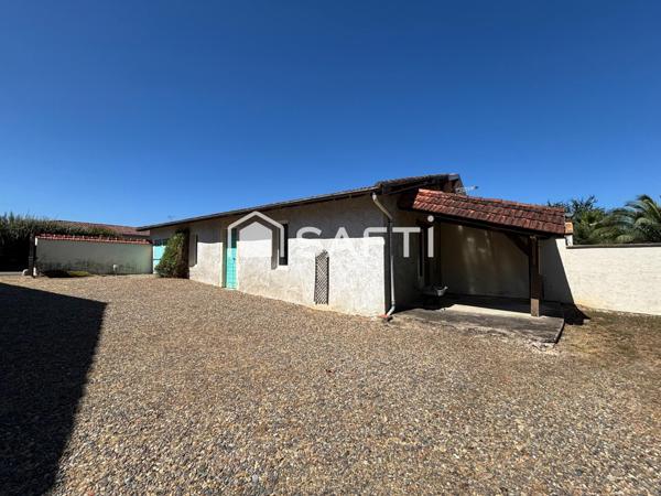 Maison landaise avec piscine au calme, proche Hagetmau