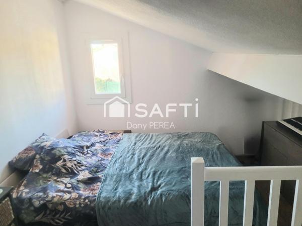 Pavillon avec jardin dans résidence privée avec piscine