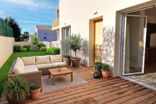LE CRÈS – T2 de 46 m² avec jardin privatif et double parking – Résidence 2025