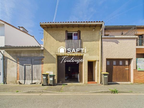 RARE :  Grand T2 avec garage et jardinet  au calme