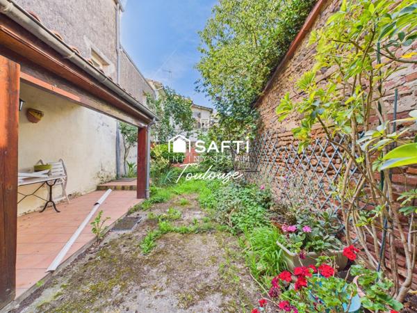 RARE :  Grand T2 avec garage et jardinet  au calme