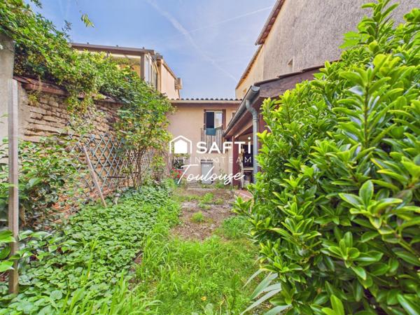 RARE :  Grand T2 avec garage et jardinet  au calme