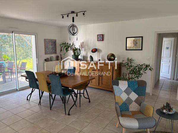 Pavillon de plain pied 4 chambres
