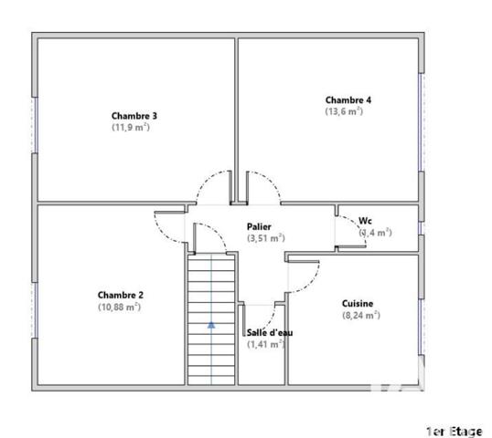 Maison à vendre 5 pièces 100,48 m² Villeneuve-le-Roi
