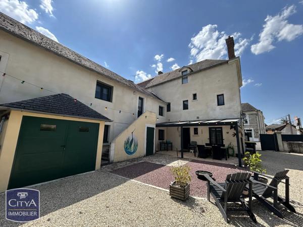 Maison à vendre 8 pièces 188m² Tournon-Saint-Martin (36220)