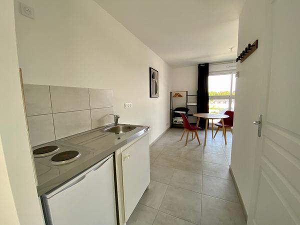 Studio - Meublé - Neuf - 24,35 m2