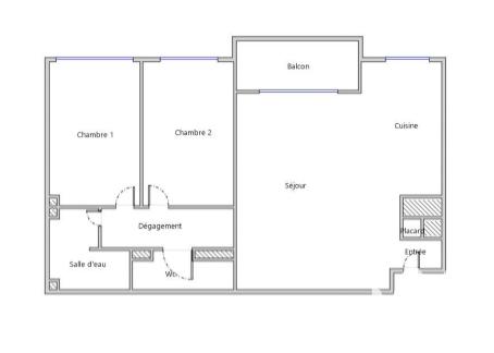 Appartement à vendre 3 pièces 54 m² Marly-le-Roi