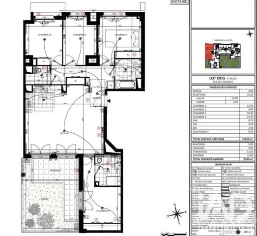 Appartement à vendre 5 pièces 100,5 m² Châtenay-Malabry