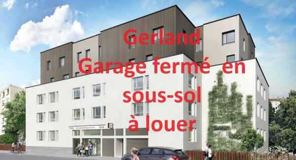 Parking / Garage à louer à Lyon 07