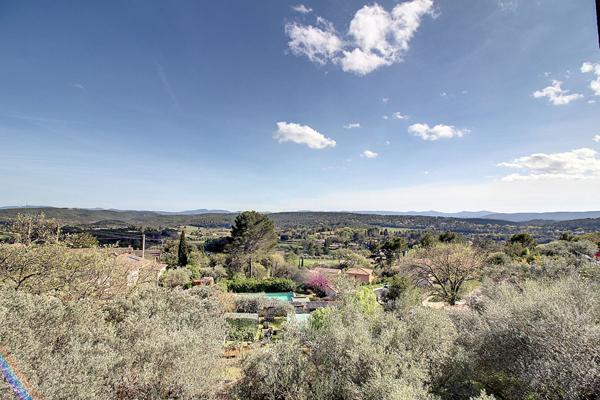 A VENDRE A LORGUES Maison 145 m² sur 1770 m² de terrain avec une belle vue.