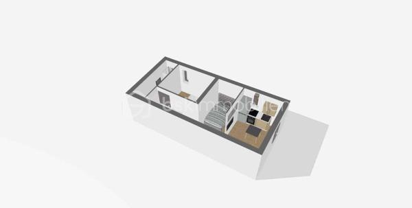 Appartement de 22,80 m²