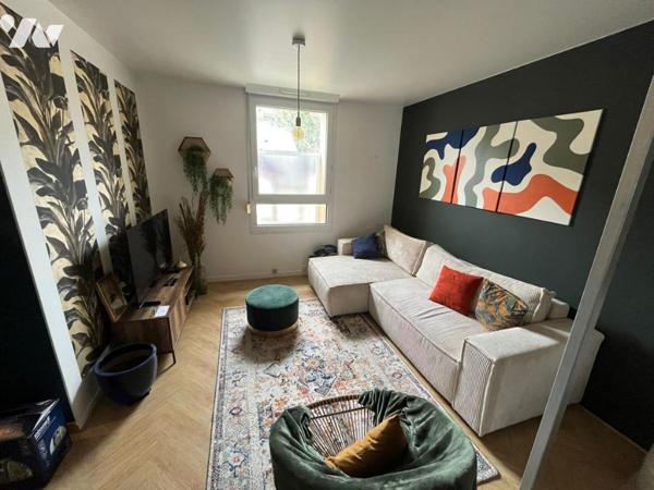 LE Mans Hypercentre T2 rénové dans petite copropriété ( 5 Lots) sans charges gestion bénévole