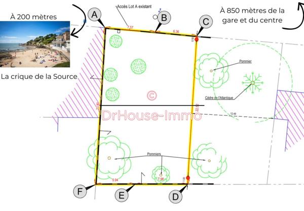 Terrain à vendre de 322 m²