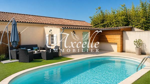 Chabeuil (26120) Maison récente avec piscine - secteur calme