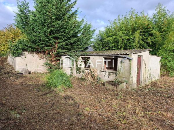 MAISON SUR SOUS SOL AVEC BEAU TERRAIN ET DEPENDANCES