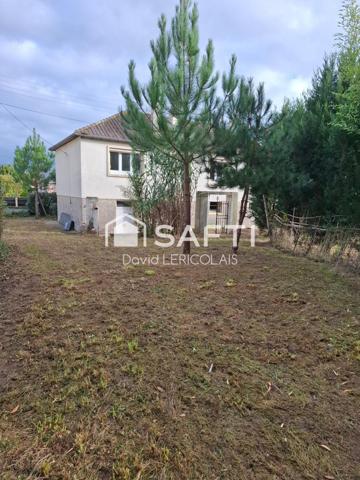 MAISON SUR SOUS SOL AVEC BEAU TERRAIN ET DEPENDANCES