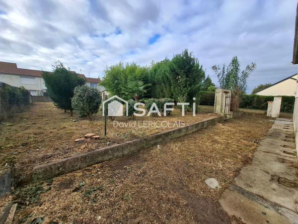 MAISON SUR SOUS SOL AVEC BEAU TERRAIN ET DEPENDANCES