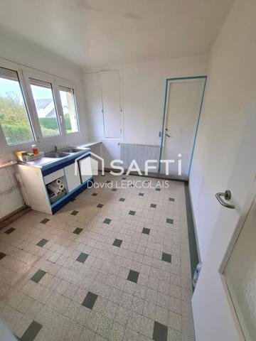 MAISON SUR SOUS SOL AVEC BEAU TERRAIN ET DEPENDANCES