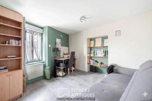 Maison de village avec studio indépendant et jardin au coeur du beaujolais