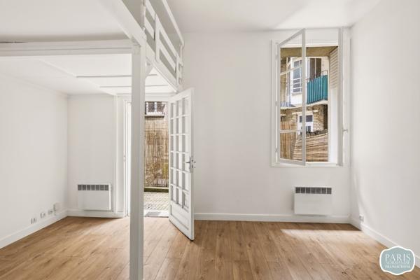 Exclusivité-Paris 18-Rue Marcadet-Appartement de 30,47m2 Carrez avec terrasse