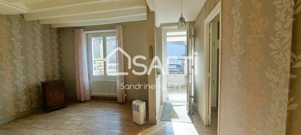 Maison de ville avec garage et jardin, Gare TER à pied