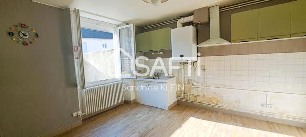 Maison de ville avec garage et jardin, Gare TER à pied