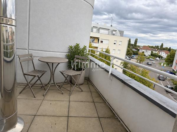 Charmant duplex inversé avec balcon - Kingersheim
