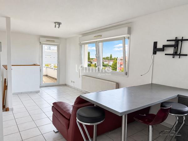 Charmant duplex inversé avec balcon - Kingersheim