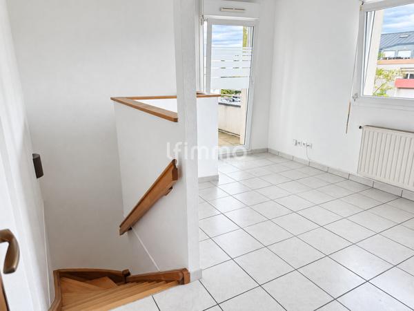 Charmant duplex inversé avec balcon - Kingersheim
